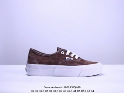 Vans Authentic 经典安娜海姆 全翻毛皮复古低帮高端硫化帆布鞋 Vn0A5Fbdolv 尺码：35 36 36.5 37 38 38.5 39 40