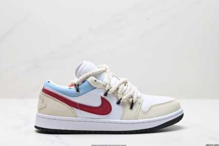 公司级air Jordan 1 Low 绑带白黑蓝 官方同步新色 原装级产物 拒绝公底 立体鞋型 细节完美 高清洁度 购置公司同步原材料 原汁原味 忠于原版 货 - 点击图像关闭