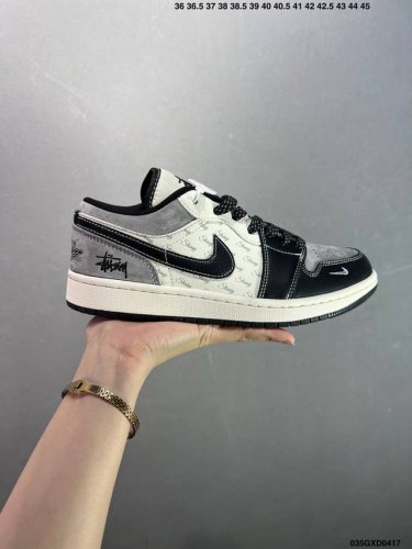 公司级Nike Air Jordan 1 Low 定制配色 定制Aj联名-高端定制 低帮复古文化板鞋 #定制鞋盒 大厂纯原品质出货 超高清洁度 皮料切割干净无任