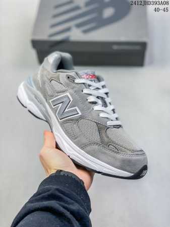 新百伦new Balance Nb990 复古休闲慢跑鞋 采用原厂材料和胶水 网面透气舒适 复古耐磨休闲百搭跑步鞋 个性断掌运动鞋 织物材质 全套模具 原装皮料 - 点击图像关闭