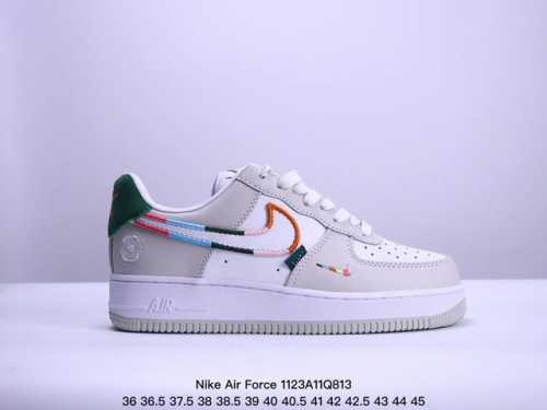 真标耐克nike Air Force 7空军一号低帮百搭休闲运动板鞋。柔软、弹性十足的缓震性能和出色的中底设计，横跨复古与现代的外型结合，造就出风靡全球三十多年