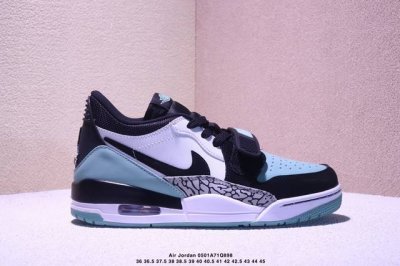 公司级三合一最强合体，多种新配色回归耐克Nike Air Jordan Legacy 312 High”White Grey Fog Blue Red“乔丹最强