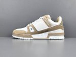渠道优势，！ Zd-驴牌 Lv Trainer 情侣限定系列 休闲 低帮 时尚板鞋 尺码35 36 37 38 39 40 41 42 43 44 45 注：此