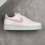 本地 核心私 公司级Nike Air Force 1 Low 07 粉樱甜心 白蓝粉 空军一号 低帮休闲运动板鞋 原楦头原纸板 打造纯正低帮空军版型 专注外贸渠