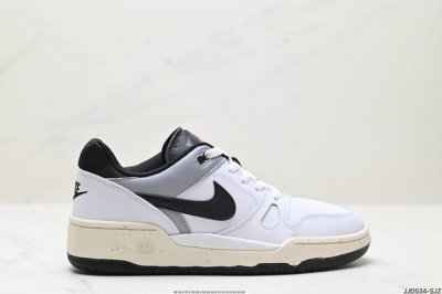 公司级耐克nike Full Force Lo扣篮系列低帮休闲运动滑板板鞋采用软质牛剖皮鞋面材质#正确后跟反口里弧度#原厂中底布正确印刷#鞋垫嵌入缓震乳胶+So