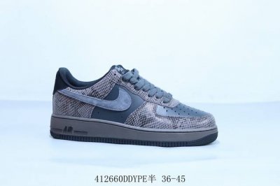 耐克 Nike Air Force 1 Af1耐克 低帮 空军一号休闲板鞋 灰色 货号 Hf2898-001 41 Ddype半 36-45