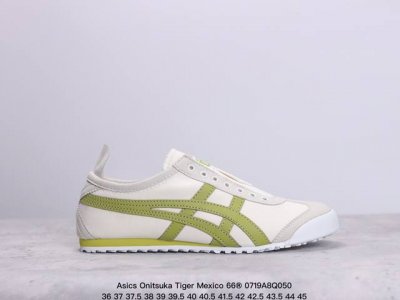 真标带半码asics 亚瑟士 男女鞋真标半码制 日产经典老牌-鬼塚虎 Onitsuka Tiger Mexico 66经典墨西哥系列复古经典百搭板鞋休闲运动鞋慢