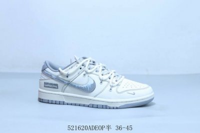 耐克 Nike Sb Dunk Low Pro 复古低帮 休闲运动滑板板鞋 绑带 货号 Dm6868-080 521620Adeop半 36-45