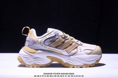 230 公司级Adidas 阿迪达斯Shadow Fever 复古跑鞋简约舒适防滑耐磨 低帮 休闲跑步鞋 高级好搭又显高，增高5.5Cm，舒适好穿，特别适合秋冬