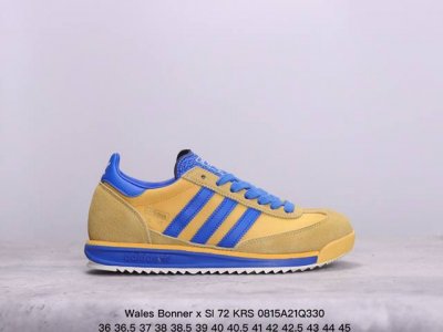 公司级复古前卫都占了，联乘英国设计师品牌wales Bonner X Sl 72 Krs 经典复古低帮休闲运动慢跑鞋 尺码：36 36 37 38 38 39