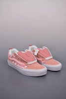 180 Vans Knu Skool 少女粉格 面包鞋 舒适时尚防滑耐磨低帮休闲板鞋 尺码：35 36 36.5 37 38 38.5 39 40 40.5