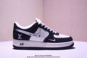 海外限量发售！公司级Nike Air Force 1 '07 Low “Nike联名 灰棕鬼脸”空军一号 低帮 运动鞋 休闲鞋 折边针车 工艺难度大 原楦头原纸