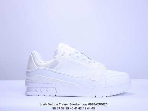 全新lv路易威登louis Vuitton Trainer Sneaker Low休闲运动文化百搭板鞋 Xm0928Q625