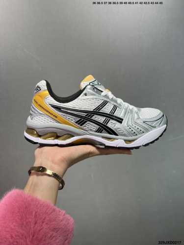 公司级Asics Gel-Kayano 14复古单品 亚瑟士系列轻量缓震休闲运动跑步鞋 设计师 Hidenori Yamashita 以 Flash 一词为灵感