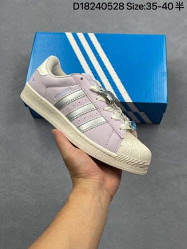 阿迪达斯Ad Originals Superstar 经典贝壳头休闲板鞋 纯白 B27136 纯原鞋楦 立体Logo 国内最高工艺 原装超软一体蓝底 头层抗裂牛