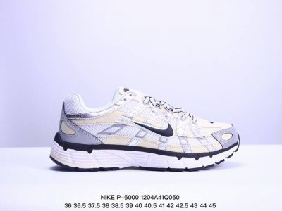 公司级nk P-6000 系列低帮复古老爹风休闲运动舒适慢跑鞋 Fj5443-113 融合 Pegasus 过往运动鞋设计 助力 21 世纪早期跑步运动跃升时尚