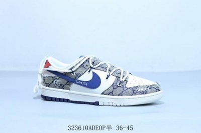 耐克 Nike Sb Dunk Low Pro 复古低帮 休闲运动滑板板鞋 绑带 货号 Sj2068-317 323610Adeop半 36-45