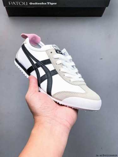 140 亚瑟士Asics Mexico 66 Slip-On 鬼塚虎系列经典皮面休闲鞋 0321284H20