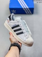 公司级阿迪达斯Adidas三叶草 Originals Superstar pride Rm贝壳头系列低帮经典百搭休闲运动板鞋 货号:Gy2565 尺码:36 3