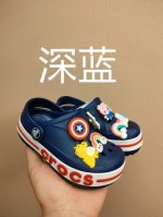 80 Crocs儿童洞洞鞋无盒软包, 【含4个Led随机搭配和 6个普通配饰随机搭配】配件丢失或者损坏不退换 脚宽脚胖的人可以正常选码 Crocs 沙滩洞洞鞋童