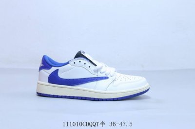130 乔丹Air Jordan 1 Low Aj1 乔1倒勾低帮复古文化休闲运动篮球鞋 111010Cdqqt半 36-47.5