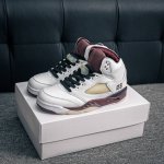 核心私 air Jordan 5 Retro Fire Red Black Tongue Aj5 乔5白酒红 篮球鞋 国内一线大厂出品 匠心打造 原厂皮料原厂数