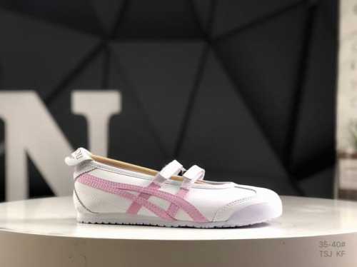 120 patou X Onitsuka Tiger鬼塚虎 Mexico 66 ballerina White/Cotton Candy 白粉色 货号：1183
