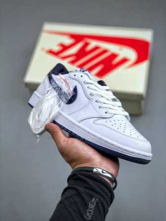 Air Jordan 1 Low 85 Og Metallic Blue 低帮 金属蓝 Aj1 乔丹1代 Aj1 乔1 低邦 金属海军蓝 白蓝 乔丹篮球鞋系列 - 点击图像关闭