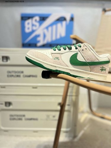 nike Sb Dunk Low“斯图西联名” 周年高端定制 低帮休闲板鞋 定制鞋盒 大厂纯原品质出货 超高清洁度 皮料切割干净无任何毛边 细节完美Fx1588