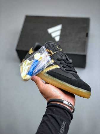 adidas Samba Triunfo Doradot 桑巴舞系列绅士德训足球风百搭低帮休闲运动板鞋“联名黑金美洲杯”Ih8 尺码：36-45 半 - 点击图像关闭
