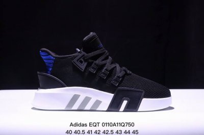 阿迪达斯adidas 反光系列 采用原装圆筒针织鞋面，市面最为正确eva轻量高弹大底 三叶草新品adidas Eqt Basketball Adv 系列街头篮球
