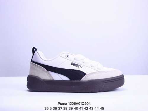 Puma年度王炸单品 Puma彪马park Lifestyle Og 低帮 蕾哈娜联名面包鞋男女同款复古休闲 板鞋 货号:397262 07 Size:35.5
