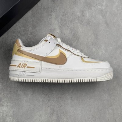 本地 核心私 耐克Nike W Af1 Shadow 全新少女系解构主义设计 马卡龙空军一号轻量增高低帮百搭板鞋 #双层轻量Eva发泡中底+防滑Rb橡胶外圈底鞋