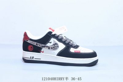 260 Nike Air Force 1 Af1耐克 蛇年限定空军一号休闲板鞋 121040Hirry半 36-45