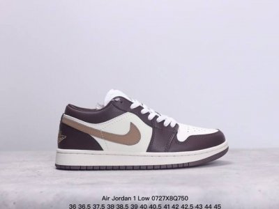 耐克 乔丹air Jordan 1 Low Aj1 乔1 乔丹1代aj1 低帮复古文化休闲运动篮球鞋。该鞋款从 1985 年元年款汲取设计灵感，焕新演绎简约经典