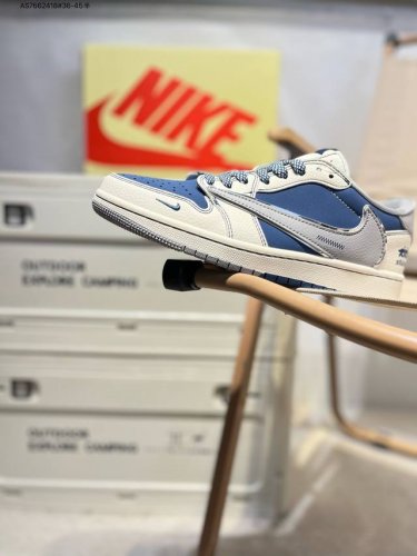 公司级头层皮乔丹Air Jordan 1 Low Aj1低帮系列篮球鞋 官方同步配色 原装级产物 #拒绝公底 立体鞋型 细节完美 高清洁度Zh2598 As76