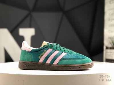 阿迪达斯 Adidas Samba Og 桑巴德迅板鞋立体Samba烫金Logo 区别市场一切版本 针车走线 冲孔均为最高标准打造 后跟港宝材料定型 反口弧度完