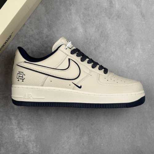 本地310 核心私 公司级卫冕冠军联名款 Reigning Champ X Nike Air Force 1 '07 满天星低帮空军一号休闲板鞋 定制皮料 3M