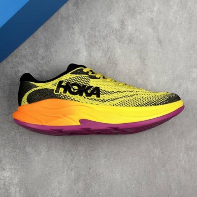 本地 核心私 Hoka One One M Rincon 4 鸿卡4代网织轻量休闲运动慢跑鞋 #原楦原纸版开发版型 采用透气针织工程材料鞋面材质 轻量化材料高弹