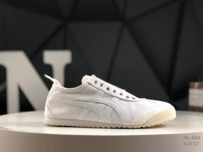 真标带半码日产经典老牌-鬼塚虎 Onitsuka Tiger Mexico 66经典墨西哥系列复古经典百搭休闲皮革慢跑鞋 货号：D3K0Q 尺码:36-45 半