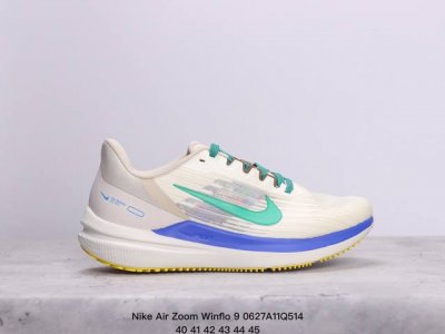 耐克nike Air Zoom Winflo 9登月系列针织面透气 训跑练步鞋 内置zoom气垫 脚回感弹感受非常直接 货号：Dd8686 600 Xm0627