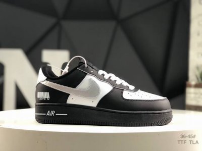 160 Air Force 1 Low’07 空军一号低帮休闲板鞋 定制皮料 原楦原纸板 纯正空军版型 内置全掌气垫 货号：Cw2288-001 尺码：36-4