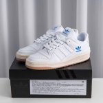 核心私 Adidas Forum 84 Low Cl三叶草低邦 经典魔术贴复古板鞋 男女潮流头层皮休闲鞋 货号：Ho4903 尺码：36 36.5 37 38