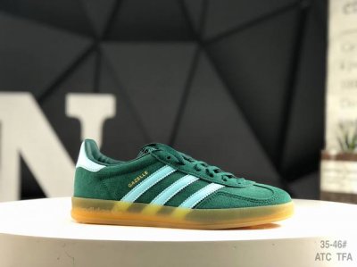 200 阿迪达斯 Ad Originals Gazelle Indoor 三叶草复古休闲防滑耐磨低帮板鞋 尺码：35-46（半）Atc Tfa 货号：Ig997