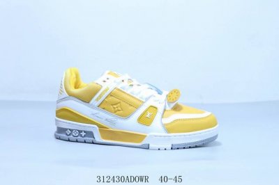 180 lv路易威登Louis Vuitton Trainer Sneaker Low休闲运动文化百搭篮球鞋 货号 Ag2U7Amdbjin400 312430