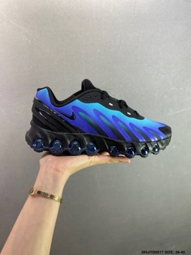 公司级Nike Air Max Dn8 全掌科技气垫 缓震运动跑鞋 dn8的核心亮点在于其八腔气垫结构 根据不同部位设定的气压值专为行走设计 提供卓越的舒适感