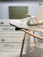350 创意定制联名配色,经典美系街头品牌-至高无上 古驰Gucci X Nike By You Sb Dunk Low Retro Sp扣篮系列低帮休闲运动滑