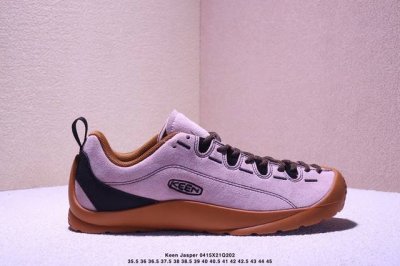 美国人气户外品牌-科恩Keen Jasper Rocks Sp贾斯珀都市系列复古低帮系带户外风露营徒步登山运动训练鞋 。原楦型开发纸版，采用固色翻毛皮鞋面材质，