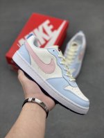 超级福利 核心特价100 长期补货 nike Court Borough Low 低帮百搭透气休闲运动板鞋男女鞋 经典耐用的设计，兼顾舒适脚感和出众风范，演绎匠