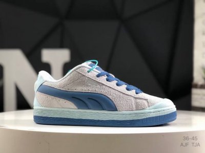真标带半码 彪马 Puma Suede Xl Crush复古单品彪马 防滑耐磨低帮德训板鞋 货号:399099 04 尺码:36 37 37.5 38 38.5
